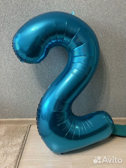 Цифра 2 на день рождения