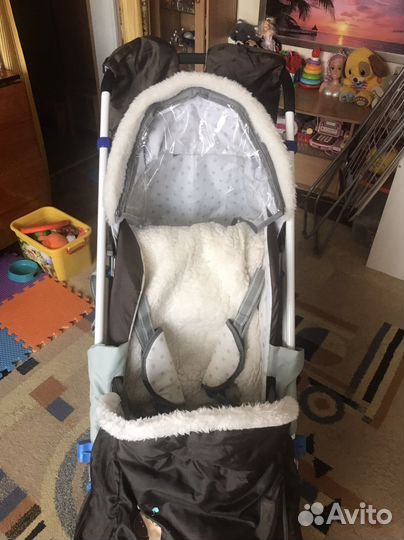 Санки коляска nika