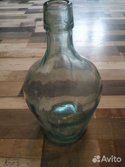 Бутыль стеклянная б/у СССР