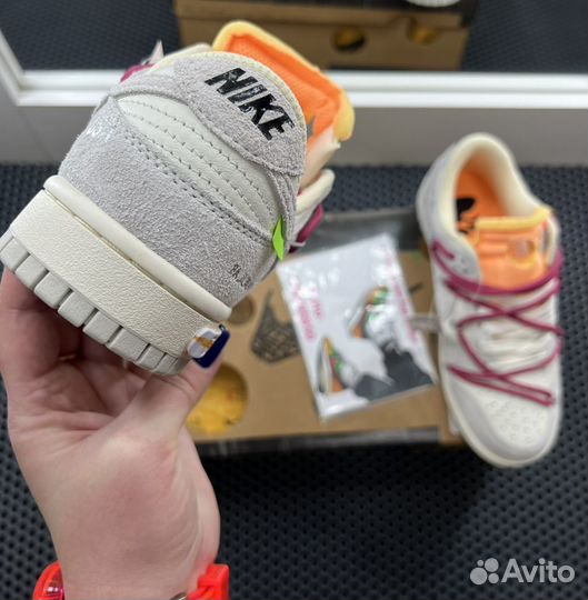 Nike Off-White x dunk low р.37,5-41