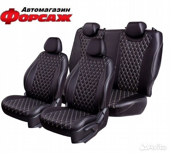 Чехлы модельные Mitsubishi Outlander (2012-2018)