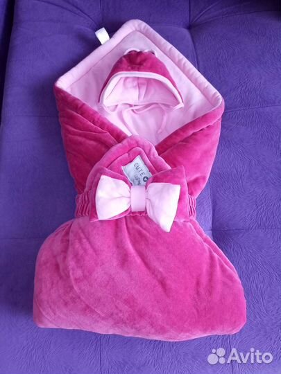 Конверт одеяло на выписку весна-осень