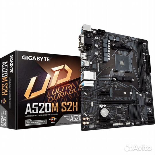 Материнская плата Gigabyte A520M S2H #324938