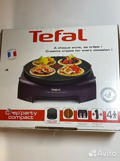 Блинница Tefal отличное состояние