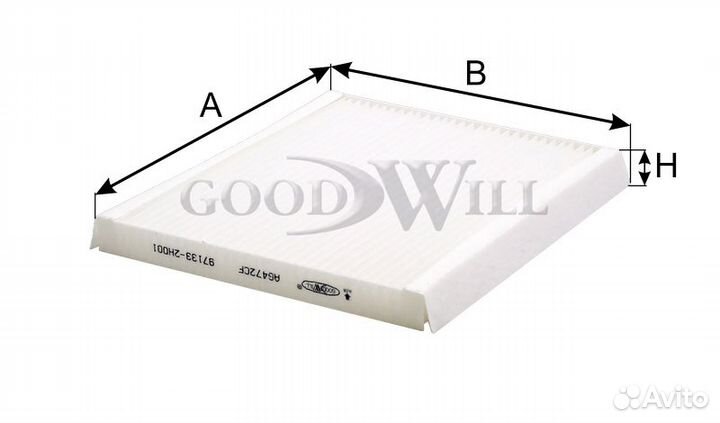 Фильтр салона goodwill