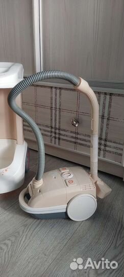 Игровой набор Тележка с пылесосом б/у