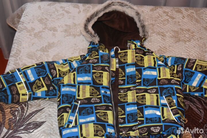 Куртка для мальчика с комбинезоном