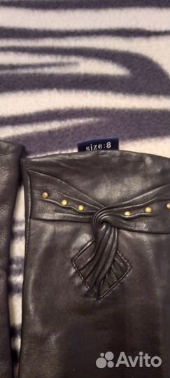 Перчатки натуральная кожа