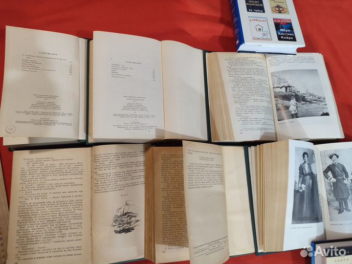 Отдельные книги Достоевский, Шолохов