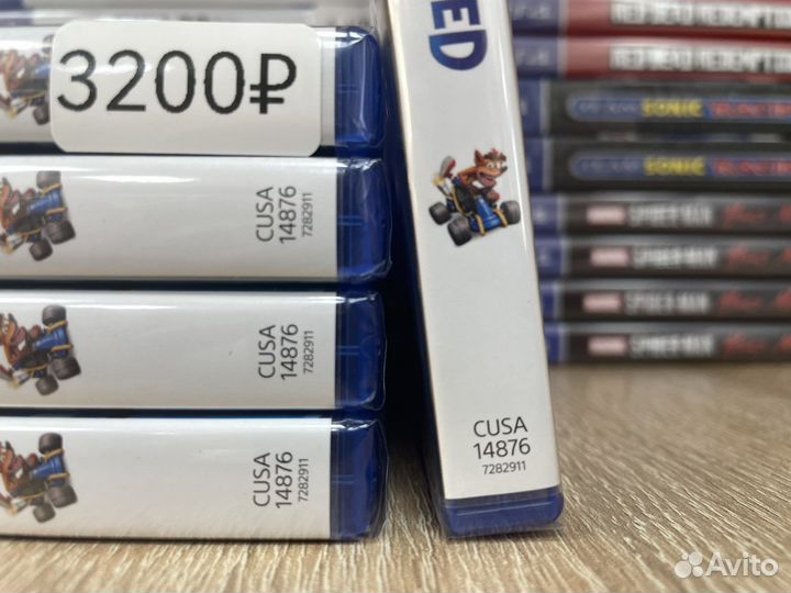 Новые Crash Team Racing PS4/PS5