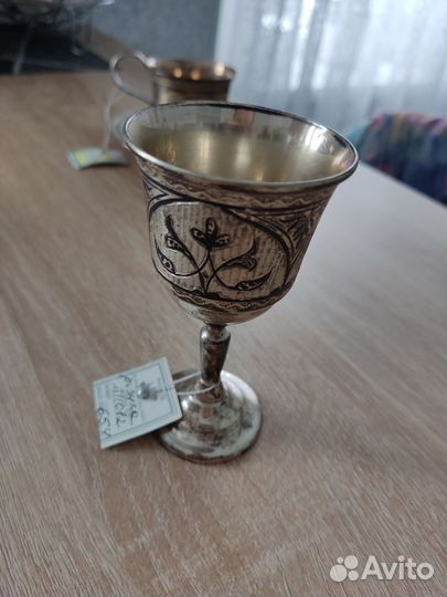 Рюмка серебро
