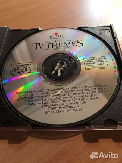 Сd диски фирменные- голландия 1991