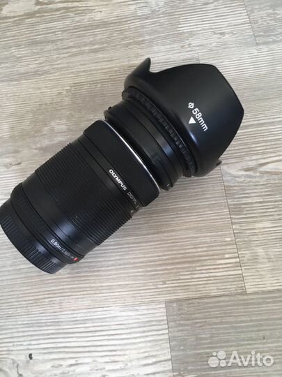 Объектив Olympus 40-150 mm на micro 4/3