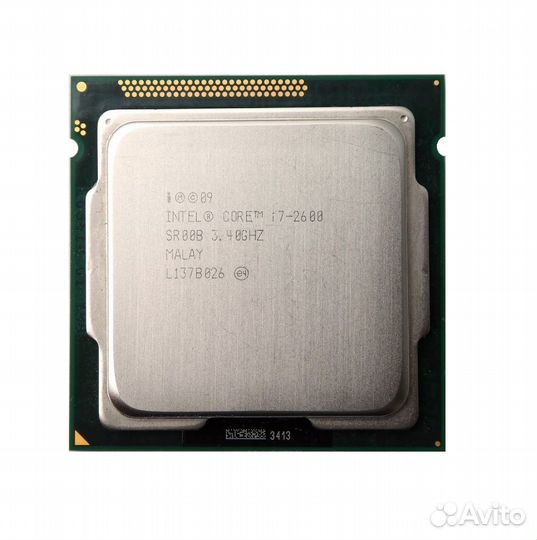 Б/у процессор сокет 1155 Intel Core i7-2600 SR00B