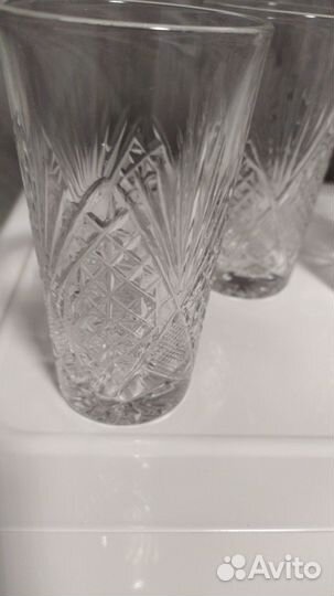Хрустальные стаканы СССР