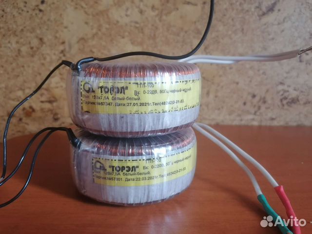 Трансформатор ттп 100 торел купить в Санкт-Петербурге | Электроника | Авито