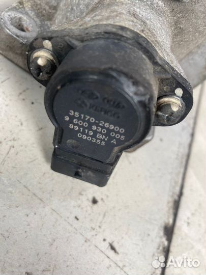 Дроссельная заслонка Kia Rio 2 JB 1.4 (G4EE) 2009