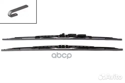 Щетки к-т каркасн, hook(крючок 9) 700/28'+650/26'