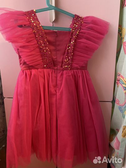 Платье для девочки 122 128 нарядное