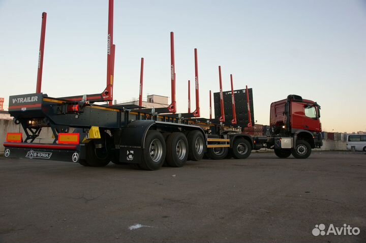 Полуприцеп лесовоз (сортиментовоз) V-Trailer 310, 2024