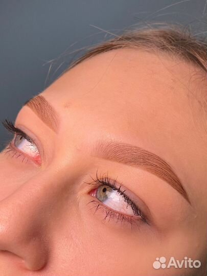 Оформление бровей