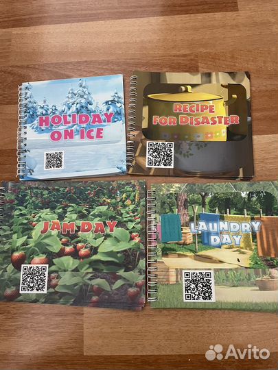 Книги на английском маша и медведь