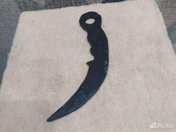 Деревянный нож керамбит