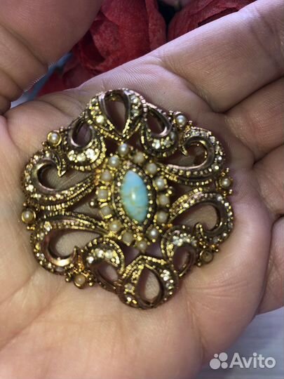 Винтажные броши Чехия, СССР