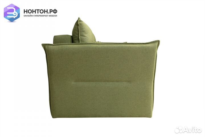 Диван еврокнижка Бруклин 3-х местный светло-зелены