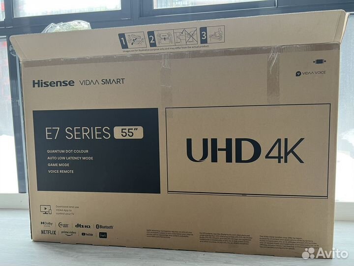 Телевизор SMART tv бу 55 Hisese