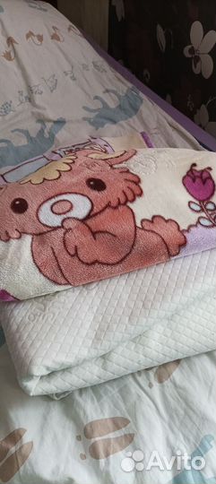 Плед детский+ одеяло детское+ пододеяльники