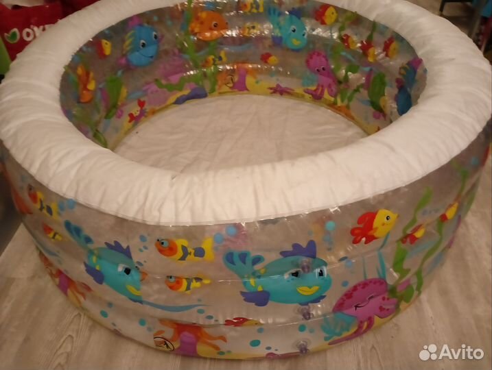 Детский надувной бассейн 145х55
