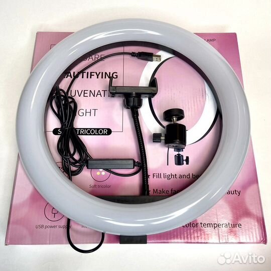 Кольцевая лампа 30 см и штатив