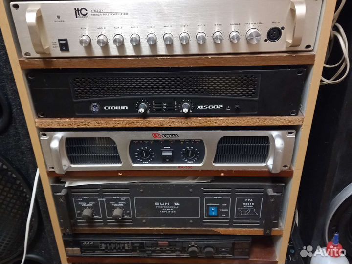 Усилители мощности профисиональные