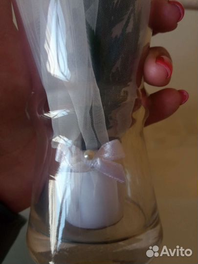 Роза в стекле