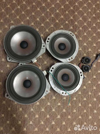 Оригинальные Динамики 6 штук на Subaru Forester