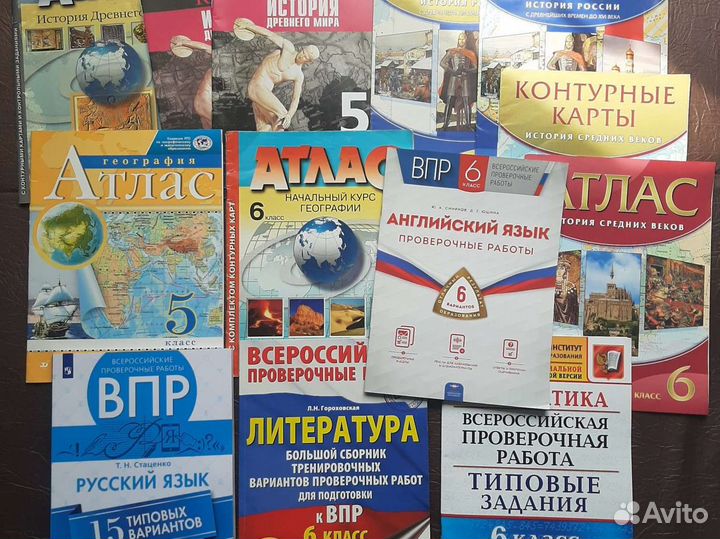 Атласы и К/Карты. Впр. Тетради, обложки