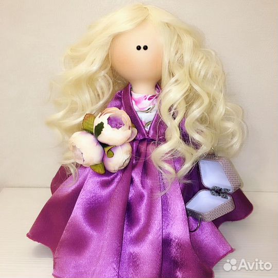 Интерьерная кукла ручной работы