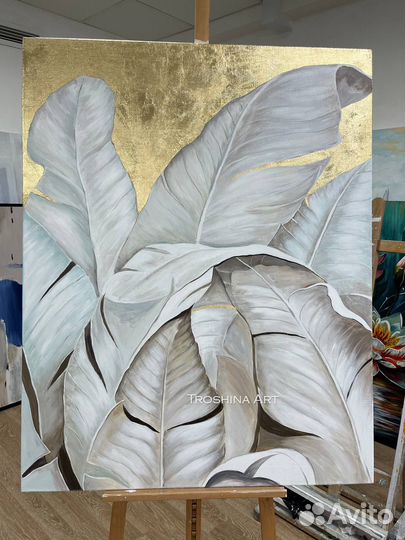 Картина на холсте маслом 