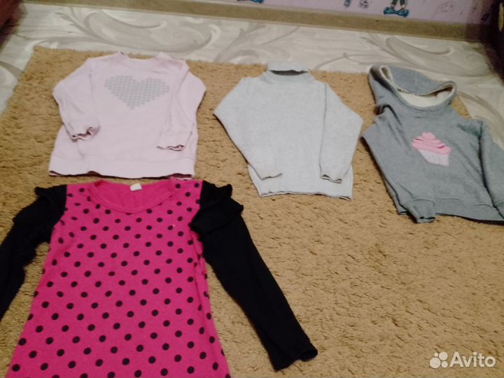 Вещи пакетом на девочку