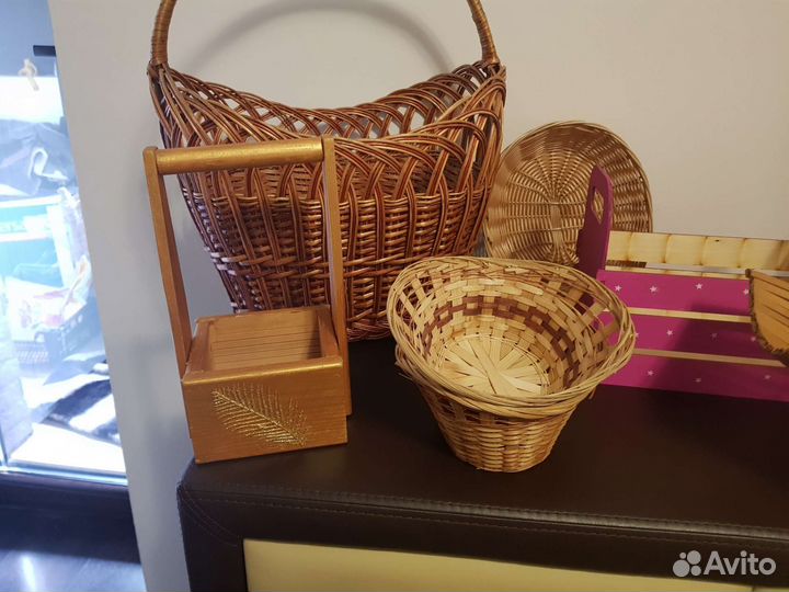 Корзинка,Ящик подарочный