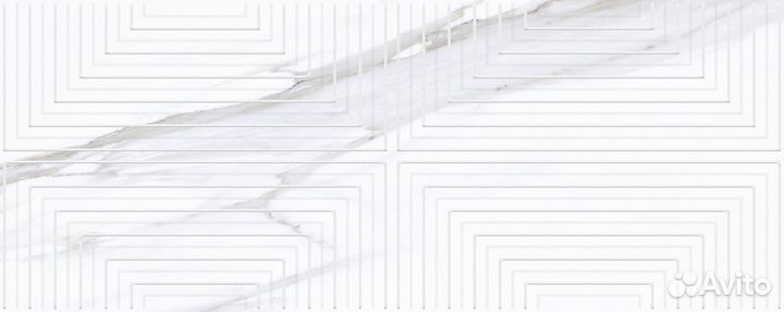 Aria Декор белый 20х50