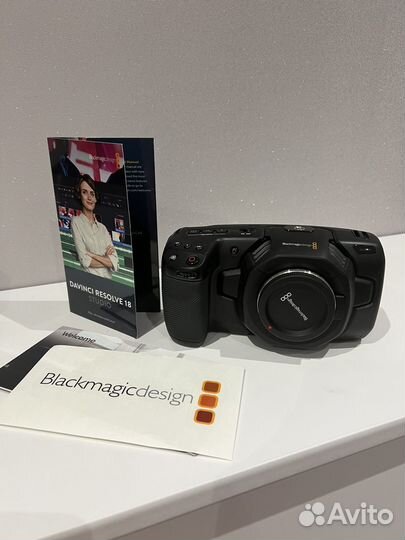 Видеокамера Blackmagic Design Pocket + Davinci