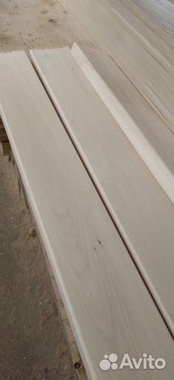 Вагонка из липы 15*88*1800 мм, сорт 0