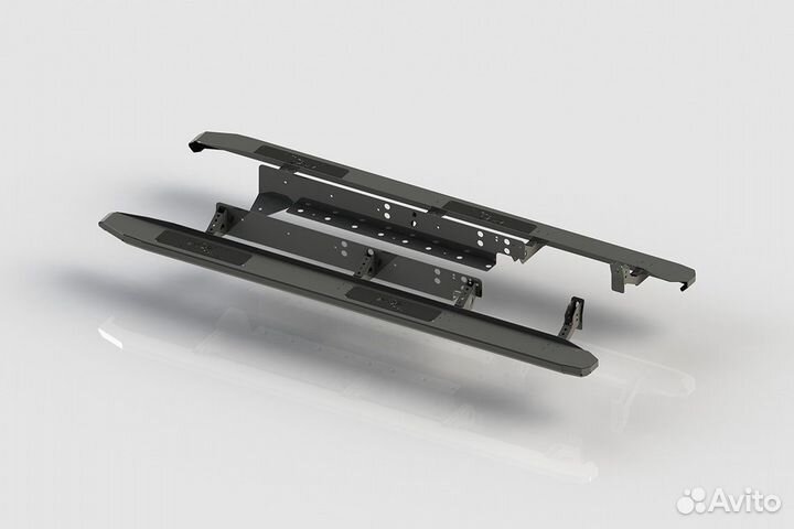 Пороги силовые BMS PRO-Line для Тойота Тундра