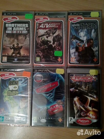 Диски PSP