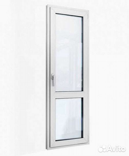 Дверь пластиковая б/у
