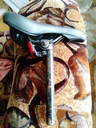 Седло для велосипеда мягкое