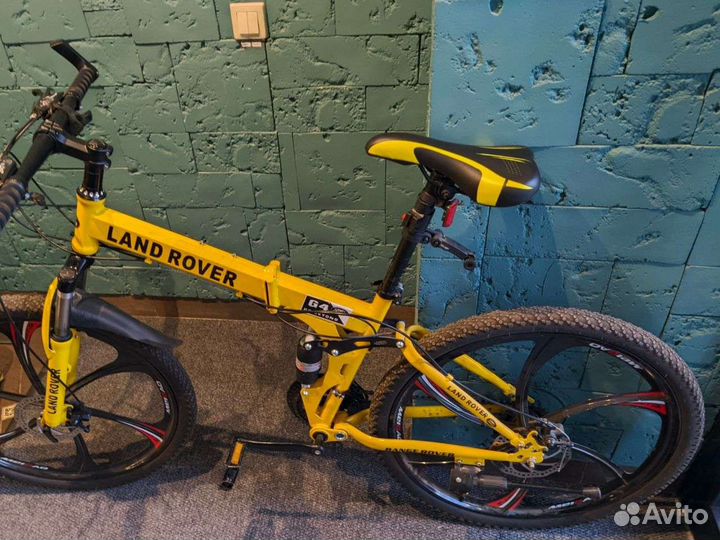 Велосипед двухподвес на литых дисках