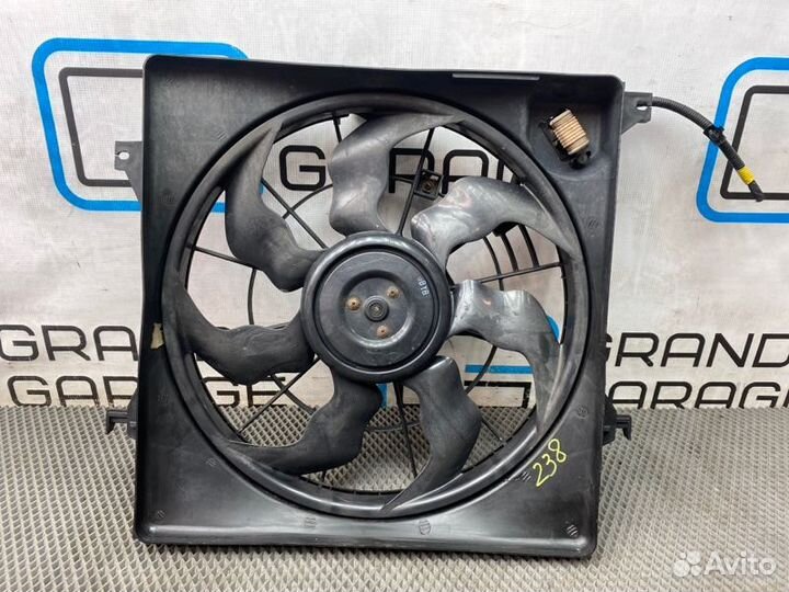 Вентилятор охлаждения Kia Sportage 3 crdi (D4FD)